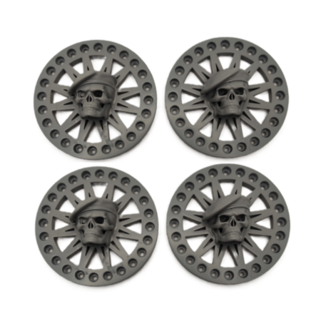 Anillos beadlock 1.9" edición calavera militar