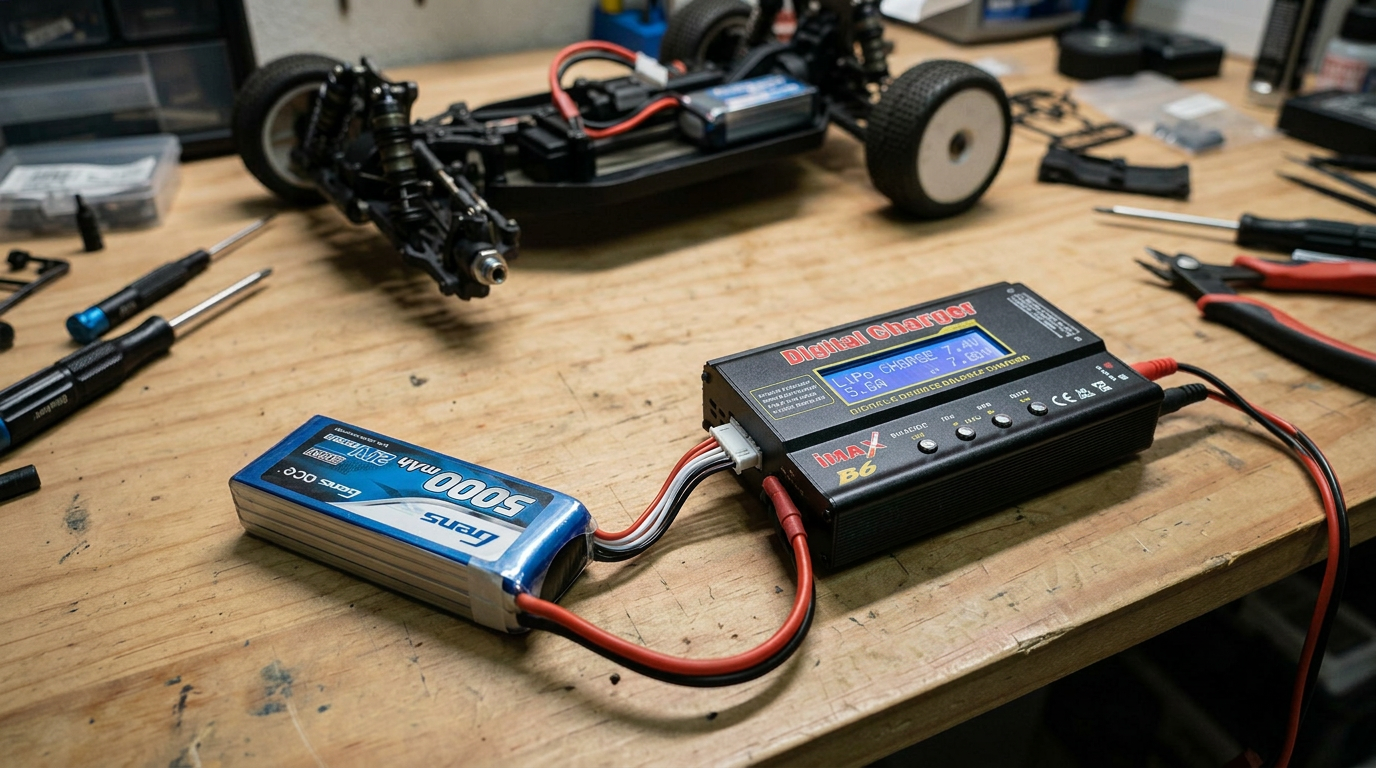 Como Cargar Baterías LiPo para RC