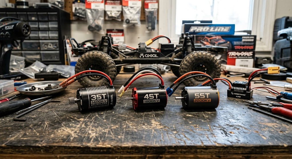 ¿Qué kv motor para rc crawler?