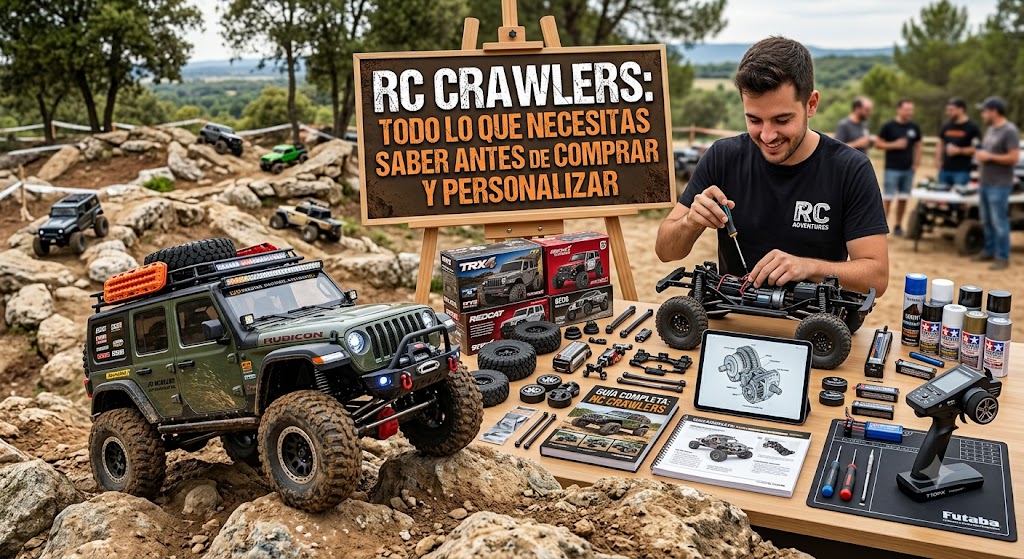 RC Crawlers: Todo lo que Necesitas Saber Antes de Comprar y Personalizar