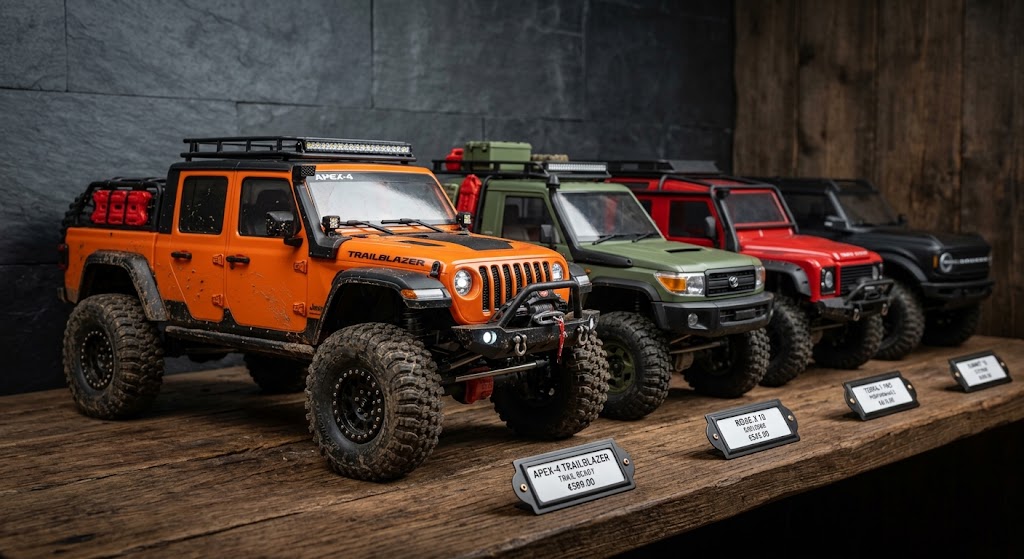RC Crawler 1/10: Cuál Comprar Según Tu Nivel y Presupuesto